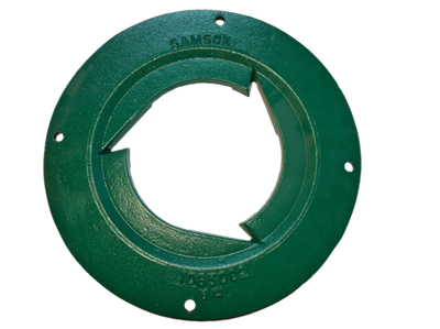 Bundplade SAK 4 Ø355mm PTO støbt, malet <br><br><br>